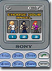 Sony Ericsson phone game Charlie's Angels Mobile Adventure 
